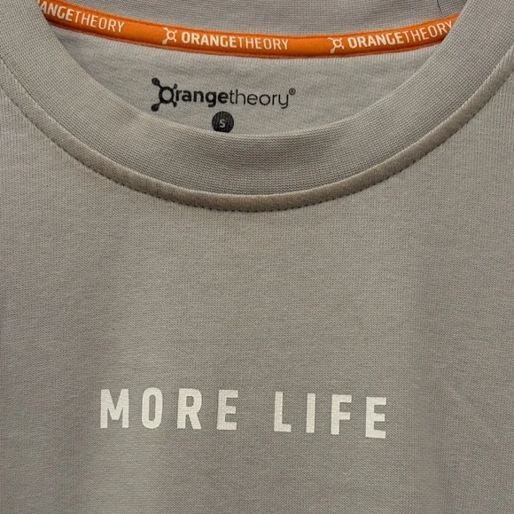 Orangetheory Gray Sweatshirt with Orange Accents - Picture 3 of 5